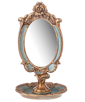 Lefard Зеркало Настольное Коллекция Рококо, 14,8*14,8*26cm 504-358