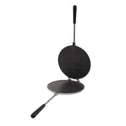 Кукмара Форма для выпечки Вафельница 20 см с антипригарным покрытием (темный мрамор) фмт04а