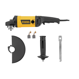 Denzel Углошлифовальная машина AGL230-2600, 2600 Вт, 230 мм, 6600 об/мин 26921