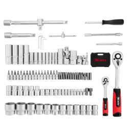 Matrix Набор инструментов, 1/2", 1/4", пластиковый кейс, 94 предмета 13530