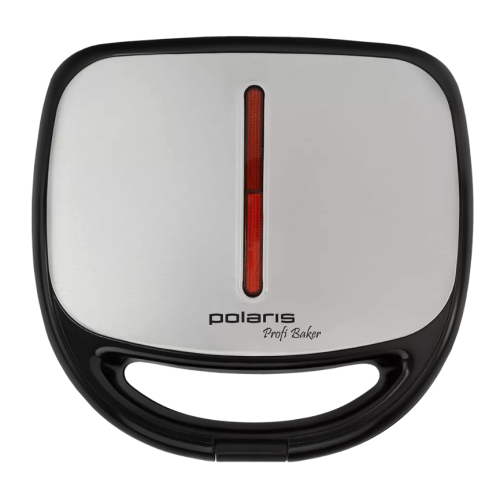 Вафельница POLARIS PST 0103, серебряный 