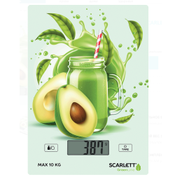 SCARLETT Весы кухонные SC-KS57P74 Green Line