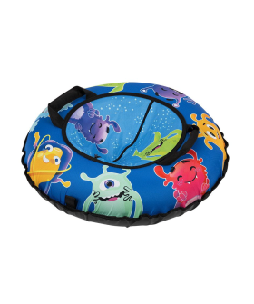 Mallony Санки надувные Ватрушка 0,75 м Оксфорд Монстрики 998445-SK Ecos