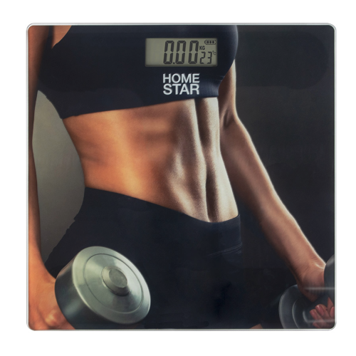 Весы напольные электронные HomeStar HS-6006B (стеклянная поверхность, 150 кг) 110014-SK