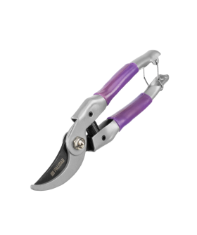 Palisad Секатор прямого реза, 225 мм, металлические рукоятки, ПВХ оболочка, BASE 60443