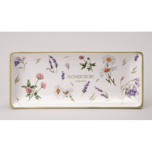 Блюдо Agness Flower Story 28*12*3 См 358-2167