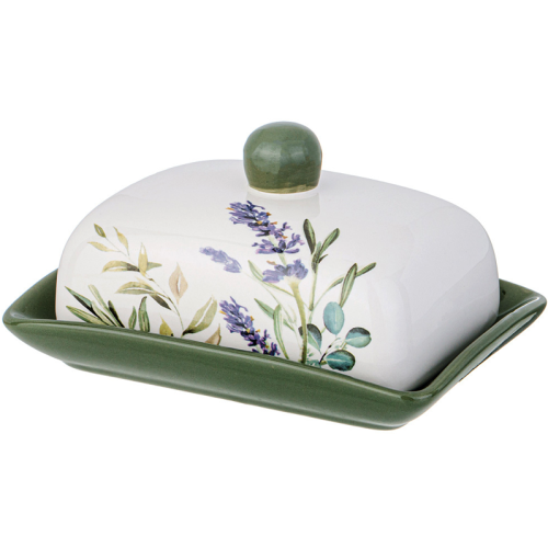 Масленка Agness Лаванда 17*12,5*8,5 См 358-2150