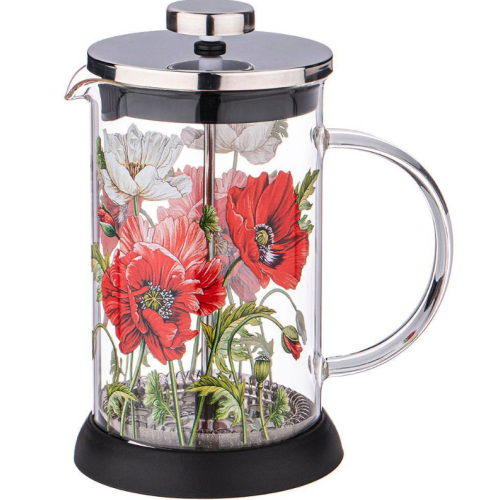 Френч-Пресс Agness Маки 600 Мл 894-123