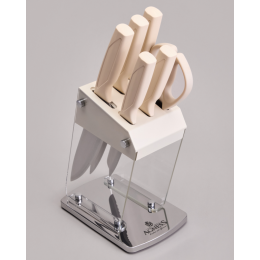 Lefard Набор Ножей Agness На Пластиковой Подставке, 7 Предметов. 911-782