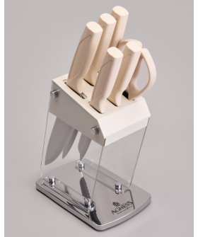 Lefard Набор Ножей Agness На Пластиковой Подставке, 7 Предметов. 911-782