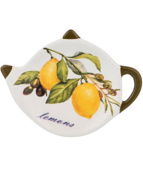 Lefard Подставка Под Чайный Пакетик Agness Лемон Три 12*8,5*1,5 См 358-1596 Lefard Подставка Под Чайный Пакетик Agness Лемон Три 12*8,5*1,5 См 358-1596