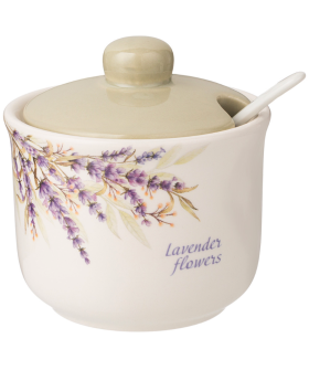 Lefard Сахарница С Ложкой Agness Душа Прованса 10*9,5 См 300 Мл 358-2057