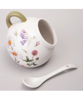 Lefard Солонка С Ложкой Agness Flower Story 9,5*10 См 170 Мл 358-2183