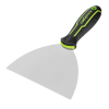 Шпательная лопатка из нержавеющей стали, 150 мм, 2-компонентная рукоятка Сибртех 85630
