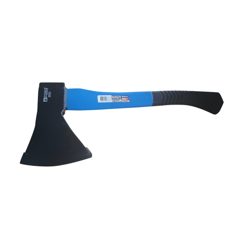 Топор 800 гр, ОБРЕЗИНЕННАЯ РУКОЯТКА, ФИБЕРГЛАССОВОЕ ТОПОРИЩЕ СОЮЗ 1015-05-800С