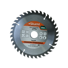 Sturm Пильный диск, размер 150x22x36 зубьев С ПЕРЕХОД. КОЛЬЦОМ НА 20 мм 9020-150-22/20-36T
