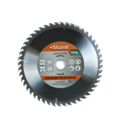 Sturm Пильный диск, размер 255x32x48 зубьев С ПЕРЕХОД. КОЛЬЦОМ НА 30 мм 9020-255-32-48T