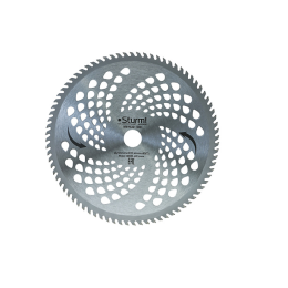 Sturm Фреза универс. для бензотрим., 255мм x 25, 4x80, с твердосплав. напайк., BT8952D-1001