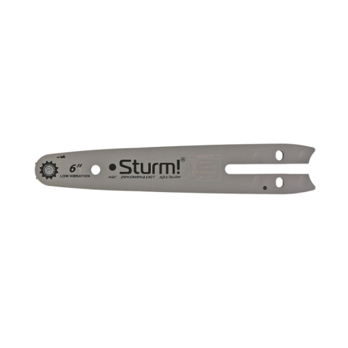 Пильная шина  6" 37 звеньев,  паз 1,1мм, 1/4", для ПЦА-20  Sturm! SB061114-2