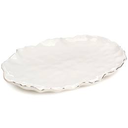 Lefard Блюдо Овальное Charm 35,5*24*3 См (С Золотой Линией) 779-365