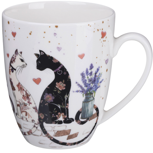 Кружка Lefard Лавандовые Коты 430 Мл 425-163