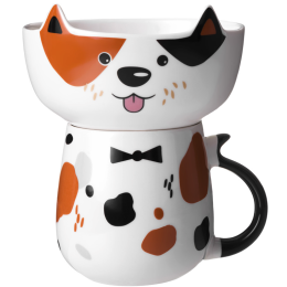 Lefard Набор Для Завтрака Dog, 2 Пр.: Салатник 500Мл, Кружка 450Мл 260-1082