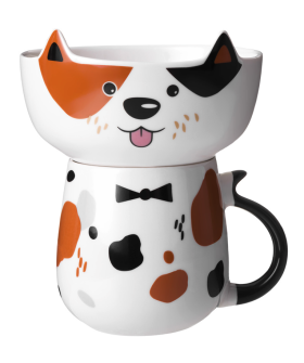 Lefard Набор Для Завтрака Dog, 2 Пр.: Салатник 500Мл, Кружка 450Мл 260-1082