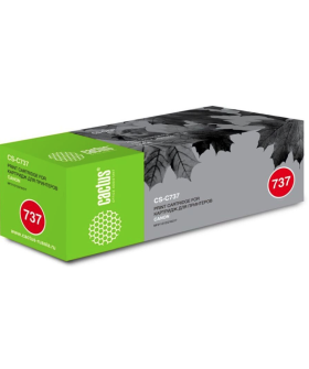 Cactus Тонер Картридж Cactus CS-C737 черный для CANON MF210/211/212/216/217/220 (2400стр.) Cactus Тонер Картридж Cactus CS-C737 черный для CANON MF210/211/212/216/217/220 (2400стр.)
