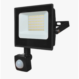 IONICH Прожектор светодиодный IFLSLED-DOB-ДД-50-865-BL-IP65 с инфракрасным датчиком движения