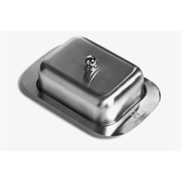 HOFFMANN Масленка с крышкой из нерж.стали, матовая НМ 1216