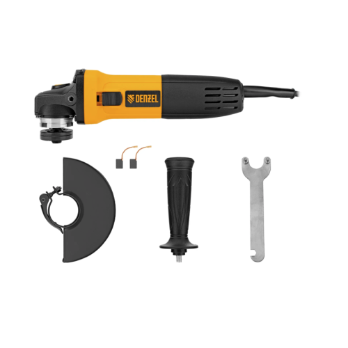 Углошлифовальная машина AGL115-800, 800 Вт, 115 мм, 11000 об/мин Denzel 26902