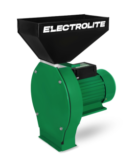 ELECTROLITE Зернодробилка ИЗБ-1 (2.5 кВт, бункер метал., круговое сито 4шт., 20 лезвий,зерно 400 кг, об. 2850, вес 19,3 кг.) ELECTROLITE Зернодробилка ИЗБ-1 (2.5 кВт, бункер метал., круговое сито 4шт., 20 лезвий,зерно 400 кг, об. 2850, вес 19,3 кг.)