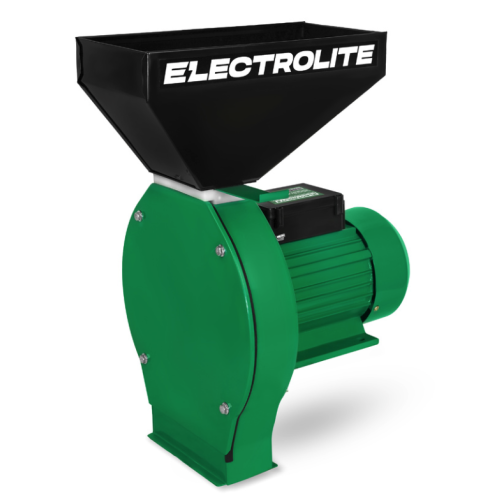 Зернодробилка ELECTROLITE ИЗБ-1 (2.5 кВт, бункер метал., круговое сито 4шт., 20 лезвий,зерно 400 кг, об. 2850, вес 19,3 кг.)