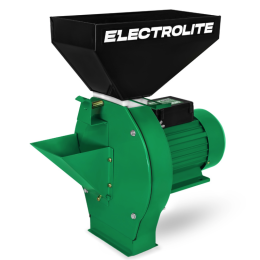 ELECTROLITE Зернодробилка ИЗБ-3 (2.5 кВт, бункер метал., круговое сито 4шт., 20 лезвий, зерно/кукуруза/корнеплоды 400/700 кг, об. 2850, вес 19,8 кг.)