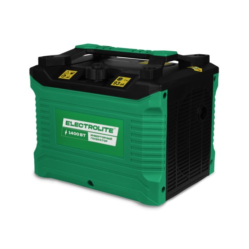 Генератор бенз. инверторный Electrolite TI 1400 (220В, 4-х такт, 2л.с, 1 цилиндр, 1200-1400Вт, 0,8л/ч, бак 4.5л, вес- 14 кг.)