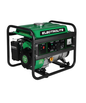 ELECTROLITE Генератор бенз. 1500 (1.0-1.5 кВт, 230 В, 2,9л.с, 1 цилиндр, об.двиг. 80 куб.см, бензин 4Т, бак 6 л) ELECTROLITE Генератор бенз. 1500 (1.0-1.5 кВт, 230 В, 2,9л.с, 1 цилиндр, об.двиг. 80 куб.см, бензин 4Т, бак 6 л)