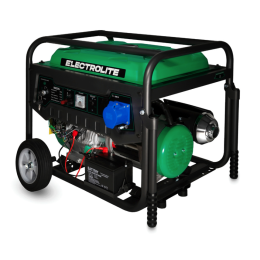 ELECTROLITE Генератор бенз. 9000S (7.0-8.0 кВт,эл. стартер, двиг. 445 куб.см, 17л.с, 2л/ч, вес 92 кг)