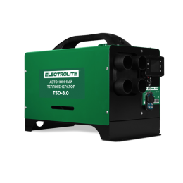 ELECTROLITE Автономная дизельная пушка (теплогенератор автономный) TSD 8.0(8000Вт, 6 режимов, корпус металл, 80кв.м, расх.топл. 0,16л/ч, расх.возд. 200м3/ч)