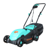 Газонокосилка электро 1800 Вт, 38см, высота кошения 28-68мм пластик.травосборник, Sturm! EL1838