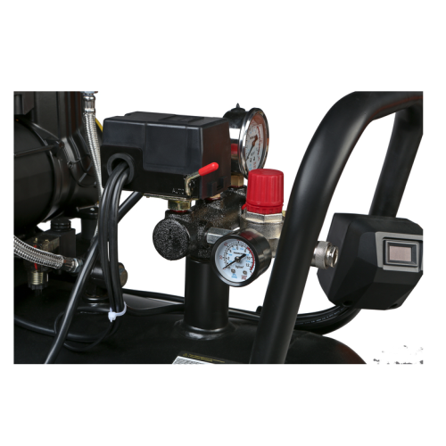 Компрессор воздушный безмасляный Hanskonner 2*1450Вт, 500л/мин, ресивер 100л, 8 бар HAC1002