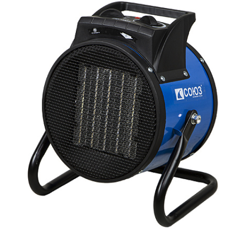 Пушка тепловая керамическая, 3кВт/2кВт, круг, СОЮЗ, термостат, защита от перегрева ТВС-3023МК