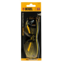 Denzel Очки защитные открытые желтая линза 89199