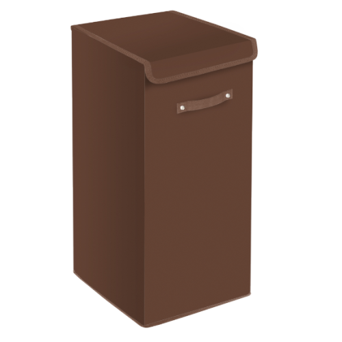 Корзина для белья с крышкой Haushalt HSC2/BR brown