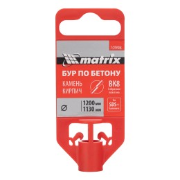 Matrix Бур по бетону, 24 x 1200 мм, SDS PLUS 70998