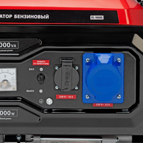 Генератор бензиновый RS-9000E, 7 кВт, 230В, электростартер MTX 946165