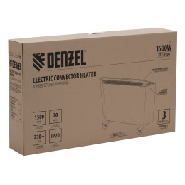 Denzel Конвектор электрический XCE-1500 1500 Вт, X-образный 98131