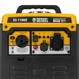 Denzel Генератор инверторный GS-1100iF, 1,1 кВт 94706