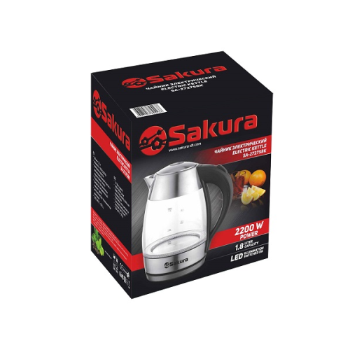 Электрический чайник Sakura SA-2727SBK