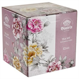 BEATRIX Набор чайный 12 предметов 240 мл Ф5-028К/12 "Кристал"