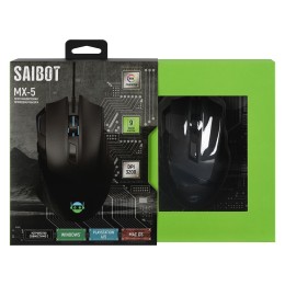 TFN Мышь Saibot MX-5 черный